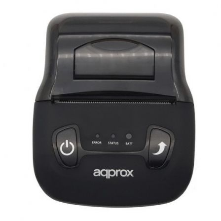 Approx Impresora de Tickets appPOS58PORTABLE+ Térmica USB-Bluetooth Negra